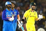 India Vs Australia latest updates, India Vs Australia T20 series, australia beats india by 4 wickets in the first t20, Rajiv gandhi
