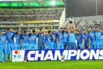 India Vs Australia news, Australia, india bags the t20 series against australia with hyderabad win, Rajiv gandhi