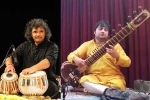 Texas, Pt. Ramdas Palsule on Tabla and Pt. Partho Sarathy on Sarod, magical strings brings hindustani classic instrumental music concert in texas, Bharat ratna