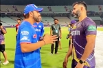 Rohit Sharma's unfiltered chat with KKR coach breaks internet