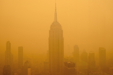 Smog Choking New York